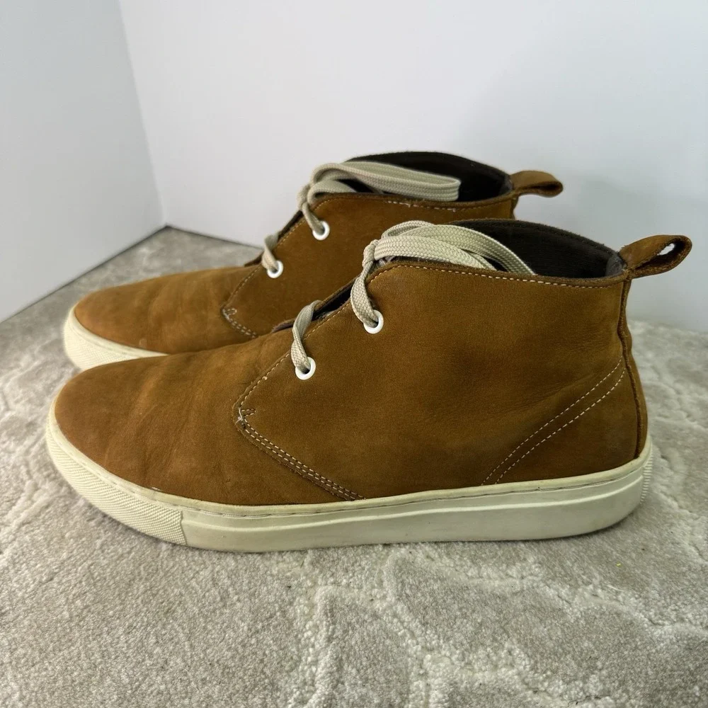 ALDO Men's Chestnut Suede Chukka Mid Top Casual Shoes‎ Size 9